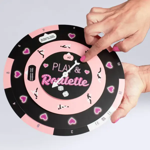 SECRETPLAY - Play & Roulette Juego de Dados y Ruleta para Parejas - Imagen 4