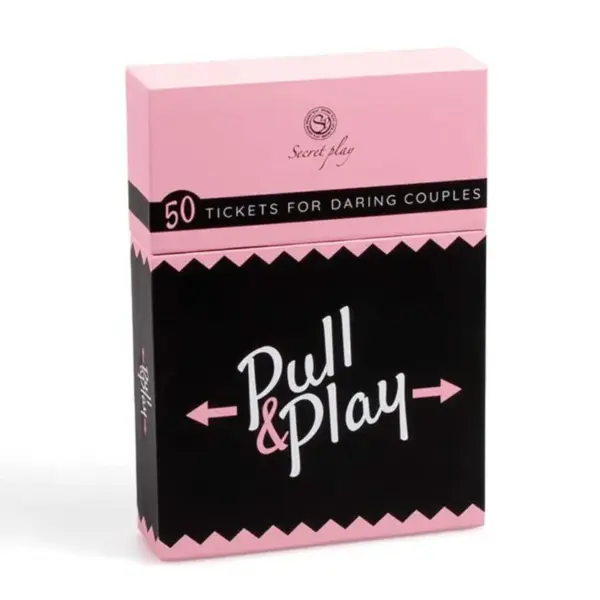 SECRETPLAY - Pull & Play Juego de Cartas para Parejas