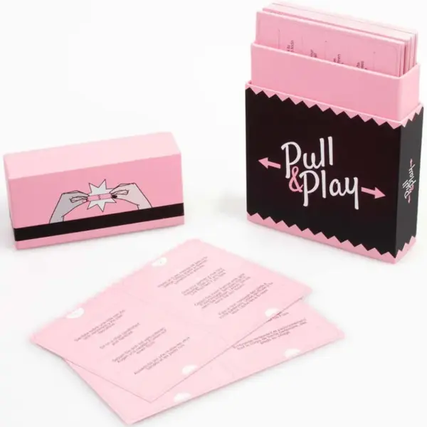 SECRETPLAY - Pull & Play Juego de Cartas para Parejas - Imagen 2