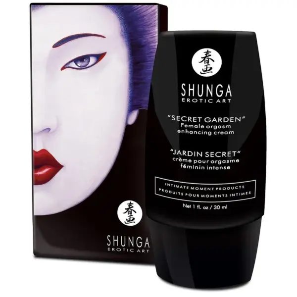 SHUNGA - Crema Orgasmo Femenino Intenso Jardín Secreto