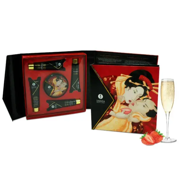 SHUNGA - Kit Secret Geisha Fresas y Cava - Imagen 2