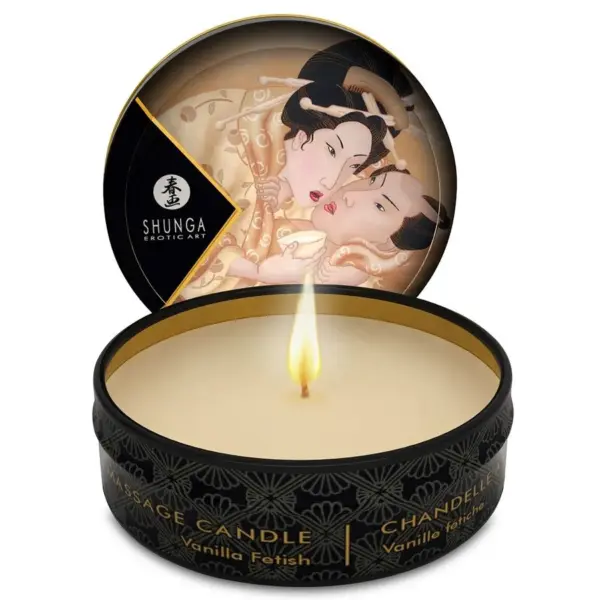 Shunga - Mini Caress by Candlelight Vela Masaje Vainilla 30 ml