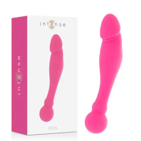 INTENSE - Silicone Rick Dual Rosa - Placer Anal y Vaginal - Imagen 2