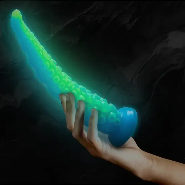 EPIC - Scylla Dildo Tentáculo Fino Fluorescente Grande - Imagen 9