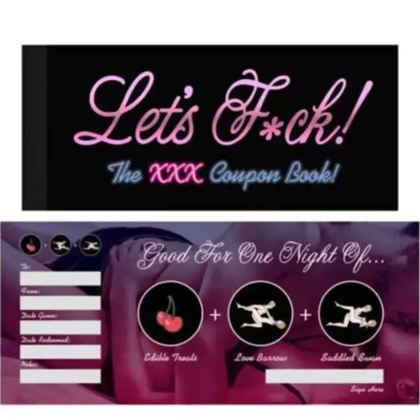 KHEPER GAMES - LETS F*CK COUPONS / EN - Cupones de Placer para Parejas