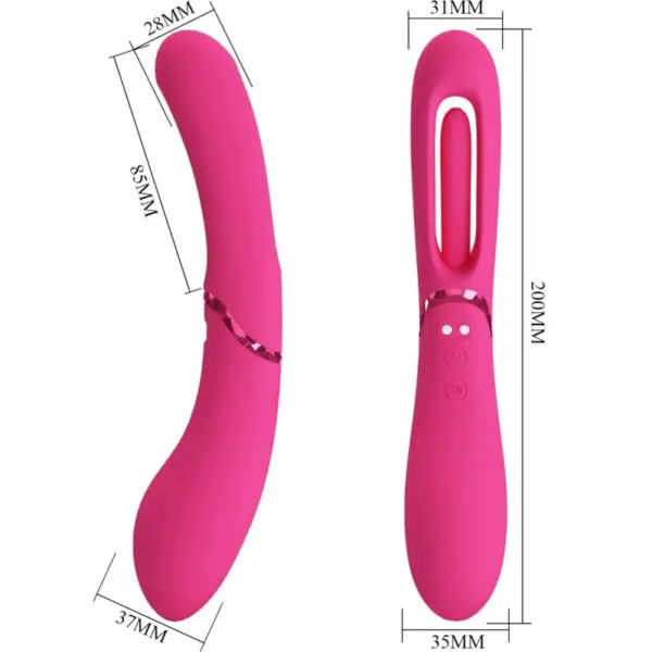 Romance - Vibrador Punto G 7 Vibraciones Rosa - Imagen 8