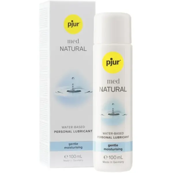 PJUR - Lubricante Natural Base Agua 100 ml para Placer y Confort