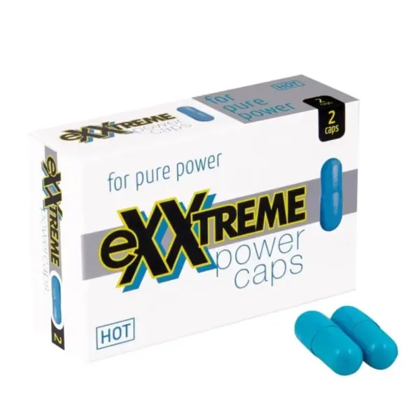 HOT EXXTREME - Cápsulas Estimulantes para el Placer Intenso