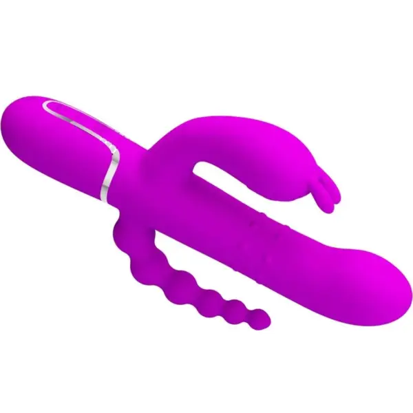 Pretty Love - Cammy Triple Vibrador Multifunción 4 en 1 Rosa - Imagen 3