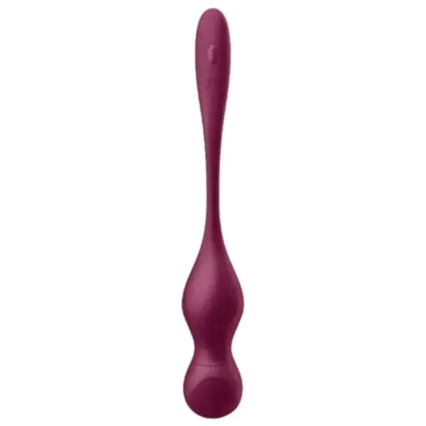 Satisfyer - Love Birds Vary Bolas Vibradores App Gratuita Rojo Vino - Imagen 2