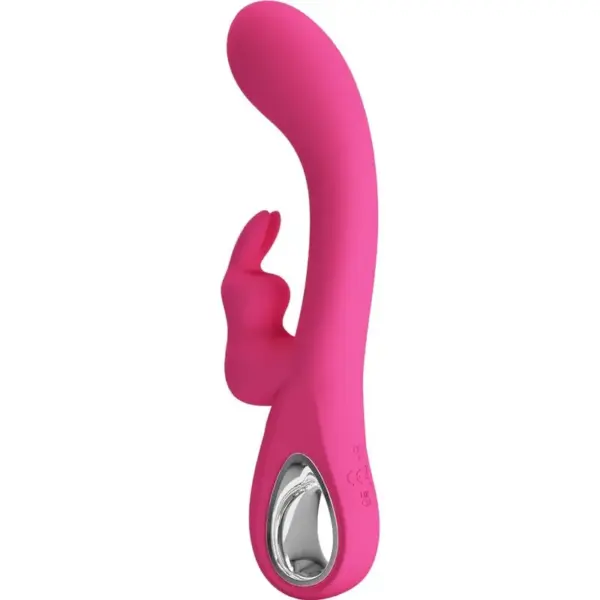 Pretty Love - Vibrador rabbit con 12 vibraciones rosa - Imagen 5