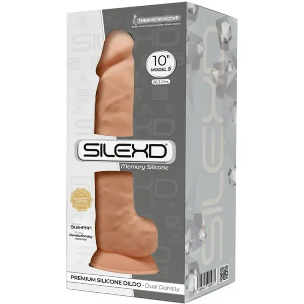 SILEXD - Modelo 1 Pene Realista Silicona Premium SILEXPAN 26.6 cm - Imagen 3