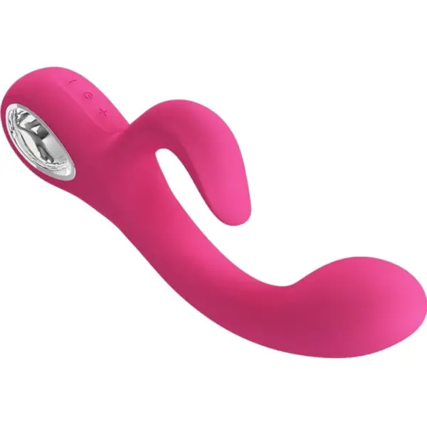 Pretty Love - Vibrador rabbit 12 vibraciones rosa - Imagen 5