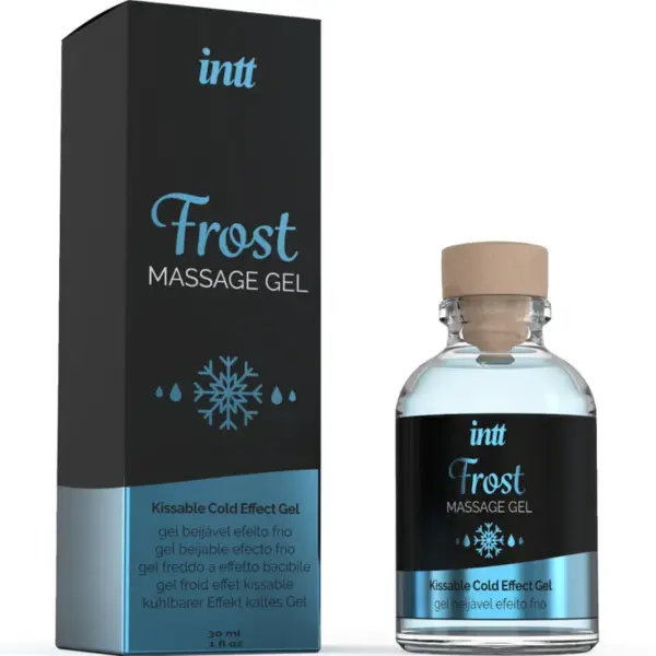 INTT Massage & Oral Sex - Gel de Masaje Sabor a Menta Efecto Frío Intenso - Imagen 2