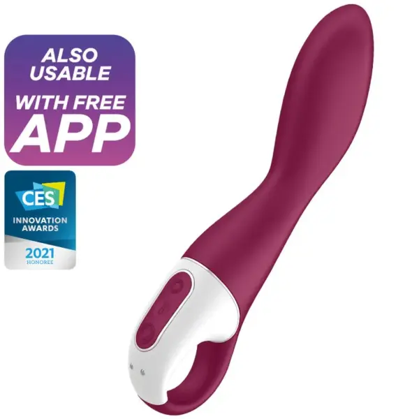 Satisfyer - Heated Thrill Vibrador Punto G Calor y Placer