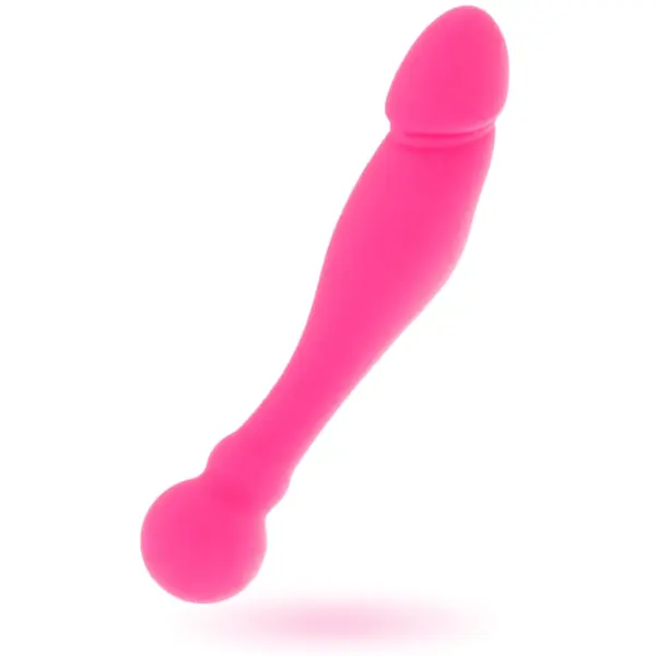 INTENSE - Silicone Rick Dual Rosa - Placer Anal y Vaginal