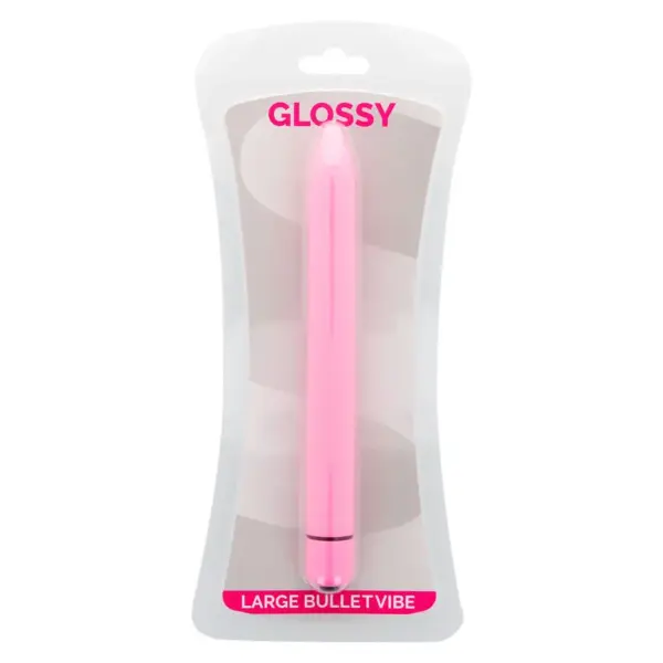 GLOSSY - Slim Vibrador Rosa para Placer Intenso - Imagen 3