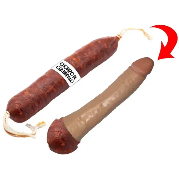 Diablo Picante - Dildo Chorizo Picante para Diversión Erótica