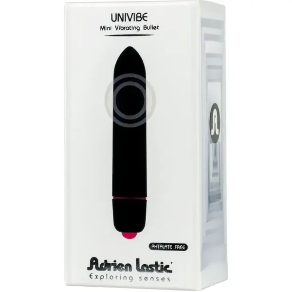 ADRIEN LASTIC - Univibe Mini Bala Vibradora Negra - Imagen 3