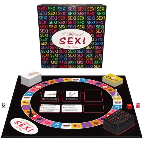 KHEPER GAMES - A LIFETIME OF SEX Juego de Mesa para Parejas