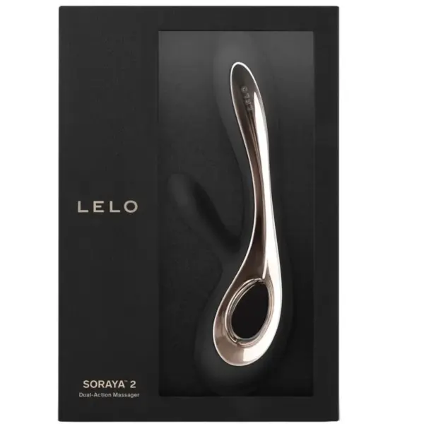 LELO - Soraya 2 Negro Vibrador Rabbit - Imagen 3