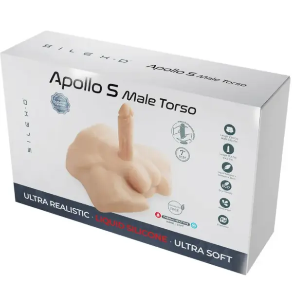 SILEXD - Apollo S Torso Bajo Realista Masculino - Imagen 4