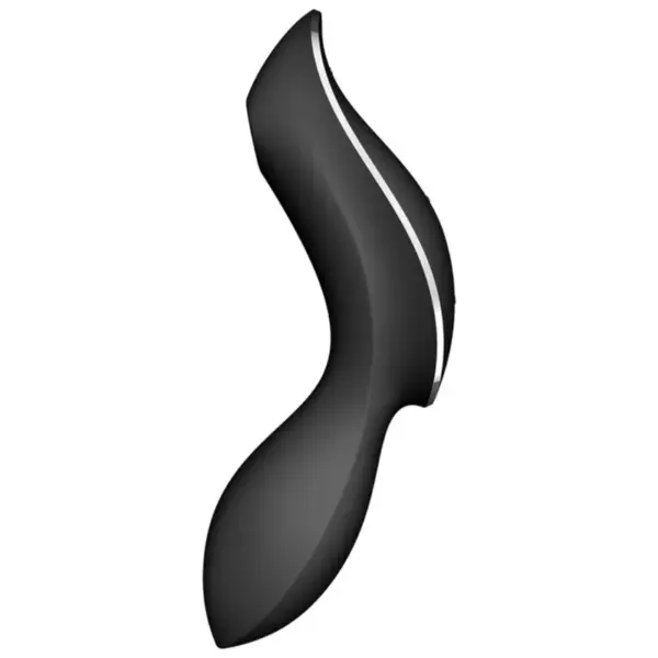 Satisfyer - Curvy Trinity 2 Estimulador y Vibrador Negro - Imagen 2