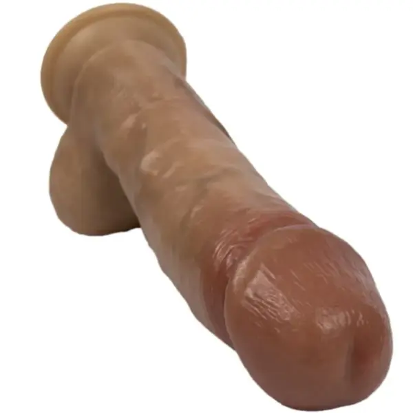 SILEXD - Modelo 2 Real Skin Pene Super Realístico Termo Reactivo 21 cm Premium Silexpan Mulato - Imagen 5