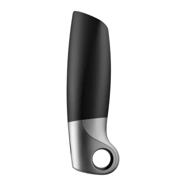 Satisfyer - Power Masturbator Negro y Plata - Imagen 3