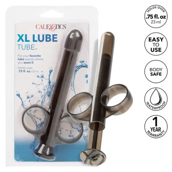 CALEXOTICS - XL LUBE TUBE NEGRO: Tubo de Lubricante Reutilizable - Imagen 2