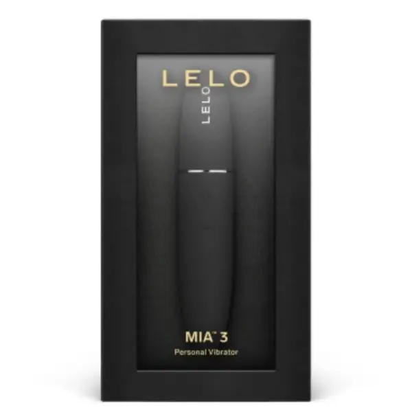 LELO - MIA 3 Vibrador Personal Negro: Placer Discreto para Viajar - Imagen 2