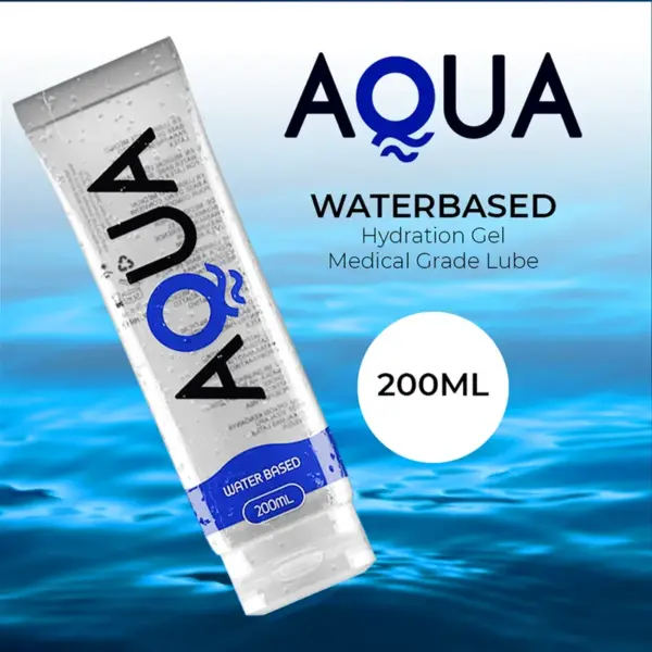 AQUA QUALITY - Lubricante Base de Agua 200 ML para Placer y Comodidad - Imagen 4