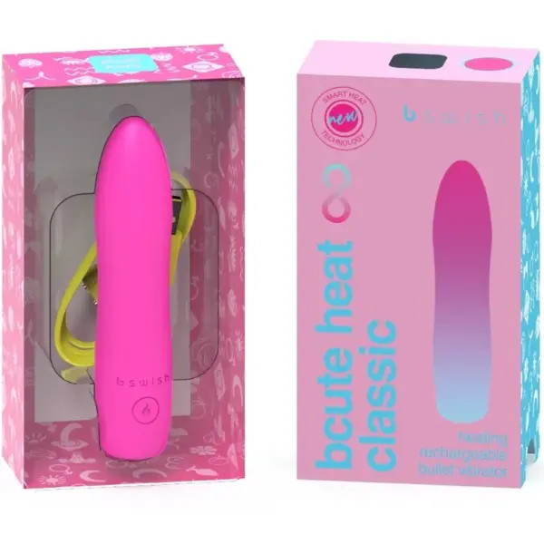 B SWISH - Bcute Infinite Heat Vibrador Calentable Rosa - Imagen 6