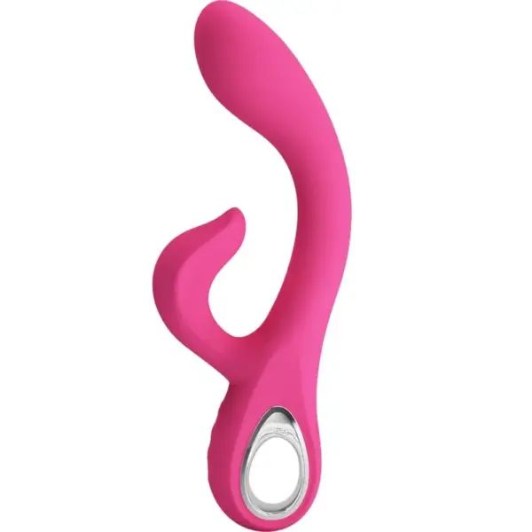 Pretty Love - Vibrador rabbit 12 vibraciones rosa - Imagen 2