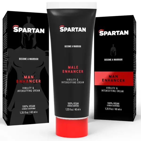 SPARTAN - Gel Erector para Parejas 100% Vegano con Intensificador de Orgasmo