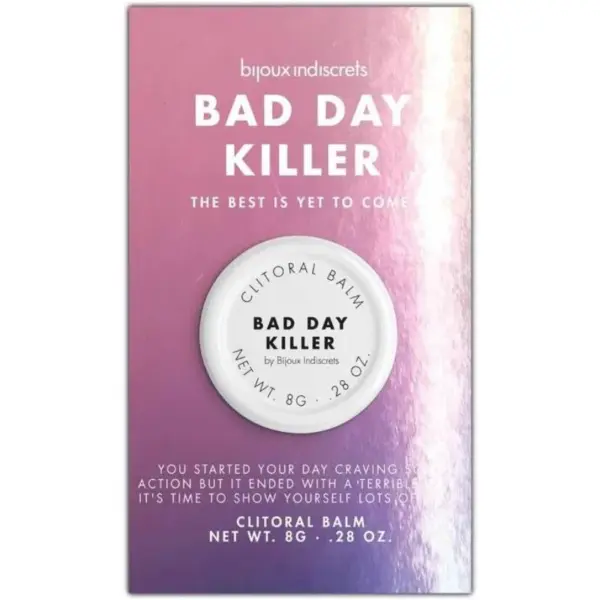 BIJOUX - Balsamo Clitoris Bad Day Killer para Placer Instantáneo