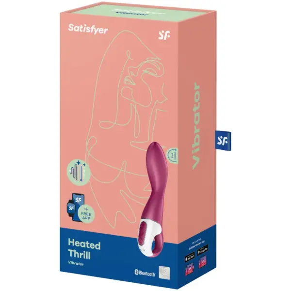 Satisfyer - Heated Thrill Vibrador Punto G Calor y Placer - Imagen 4