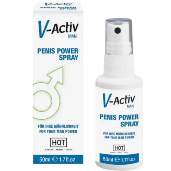 V-ACTIV Spray Potenciador Hombre 50ml - Placer Erótico Inmediato