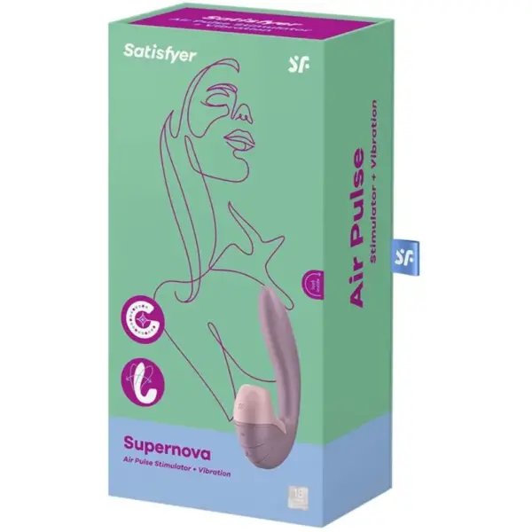 Satisfyer - Supernova Estimulador y Vibrador Rosa - Imagen 3