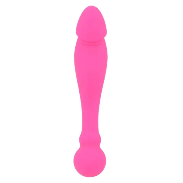 INTENSE - Silicone Rick Dual Rosa - Placer Anal y Vaginal - Imagen 3