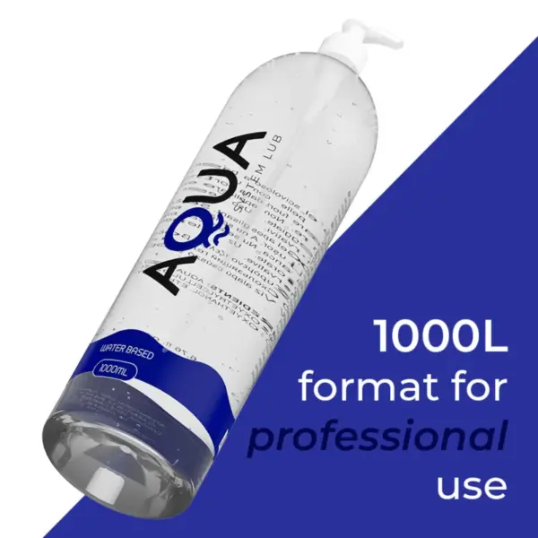 AQUA QUALITY - Lubricante Base de Agua 1000 ML - Imagen 2