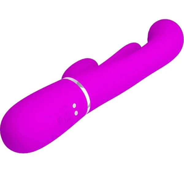 Pretty Love - Vibrador rabbit multifunción rosa - Imagen 4