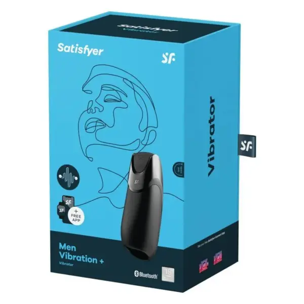 Satisfyer Men Vibration+ Negro - Masturbador con Vibración - Imagen 5