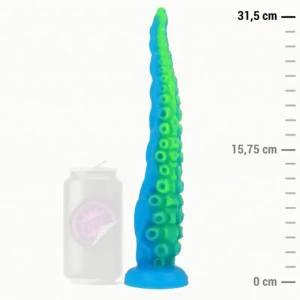 EPIC - Scylla Dildo Tentáculo Fino Fluorescente Grande