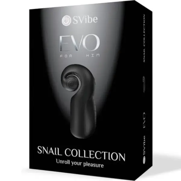 SNAIL VIBE - EVO Masturbador Masculino Slide N'Roll Negro - Imagen 7