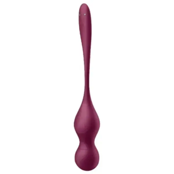 Satisfyer - Love Birds Vary Bolas Vibradores App Gratuita Rojo Vino - Imagen 3