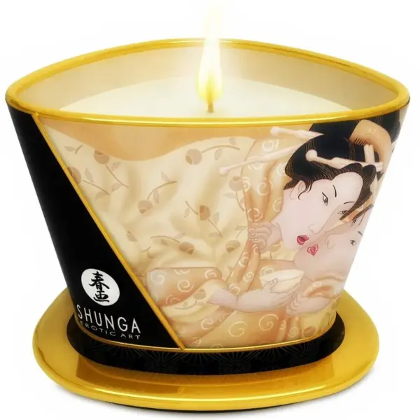 SHUNGA - Mini Caress by Candlelight Vela Masaje Vainilla 170 ml