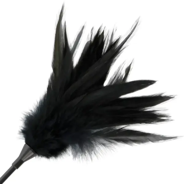 Darkness - Fusta con Pluma Negro para Placer Extremo - Imagen 3