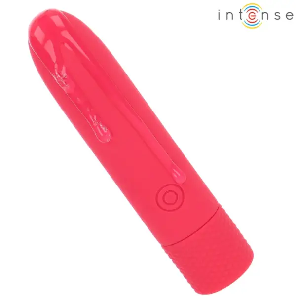 INTENSE - Bala vibradora recargable por USB con 8 vibraciones rojas - Imagen 4