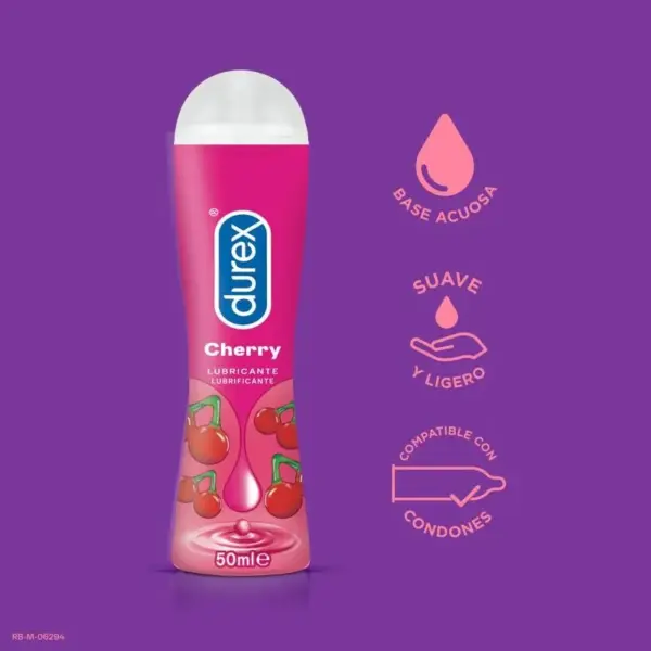 Durex - Lubricante Play Cereza 50ml - Imagen 2